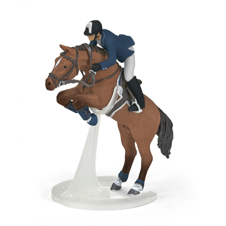 Springpaard en zijn ruiter Papo