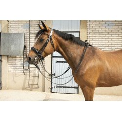 Pénélope Point Sellier hoofdstel Zwart