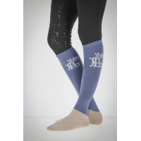 Sok Pénélope Wedstrijd Vintage blauw / crème