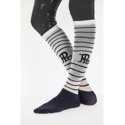 Sok Pénélope Wedstrijd Marineblauw / crème gestreept