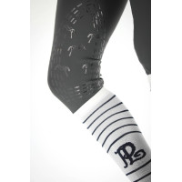 Sok Pénélope Wedstrijd Zwart / crème Sok Pénélope Wedstrijd Zwart / crème