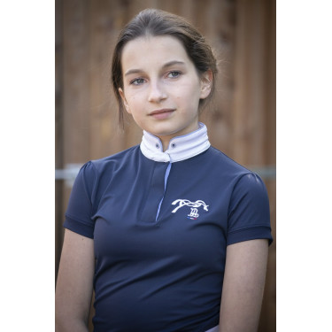 Wedstrijdpolo Pénélope Madrid met korte mouwen Wedstrijdpolo Pénélope Madrid met korte mouwen
