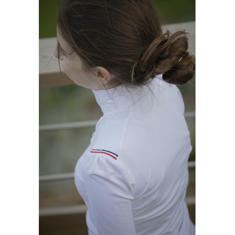 Wedstrijdpolo Pénélope Bruges met lange mouwen Wedstrijdpolo Pénélope Bruges met lange mouwen