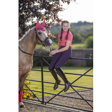 Technisch ondergoed LeMieux ActiveWear met korte mouwen Papaja Roze Technisch ondergoed LeMieux ActiveWear met korte mouwen Papaja Roze