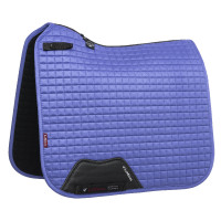 LeMieux Suede Dressuur Zadeldek Benetton blauw