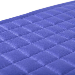 LeMieux Suede Dressuur Zadeldek Bluebell Blauw