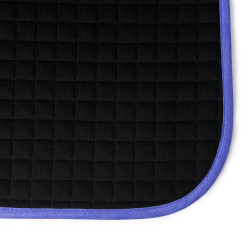 LeMieux Suede Dressuur Zadeldek Bluebell Blauw
