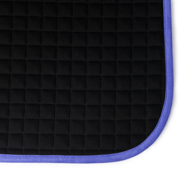 LeMieux Suede Dressuur Zadeldek Bluebell Blauw