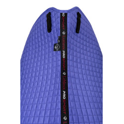 LeMieux Suede Dressuur Zadeldek Bluebell Blauw