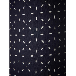 Wedstrijdpolo LeMieux Olivia lange mouwen Marineblauw