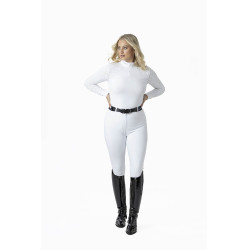 Wedstrijdpolo LeMieux Olivia lange mouwen Wit Wedstrijdpolo LeMieux Olivia lange mouwen Wit