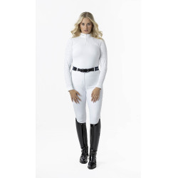 Wedstrijdpolo LeMieux Olivia lange mouwen Wit Wedstrijdpolo LeMieux Olivia lange mouwen Wit