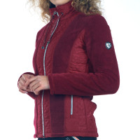 Kinderfleecevest Cabri Flags & Cup Rood