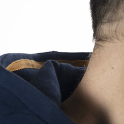 Kindersweater met rits Perico Flags & Cup Marineblauw