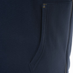 Kindersweater met rits Perico Flags & Cup Marineblauw