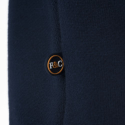 Kindersweater met rits Perico Flags & Cup Marineblauw