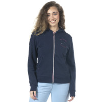 Damesvest met rits Obera Flags & Cup Marineblauw