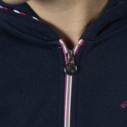 Damesvest met rits Obera Flags & Cup Marineblauw Damesvest met rits Obera Flags & Cup Marineblauw