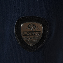 Kinder sweatvest Obera Flags & Cup Marineblauw