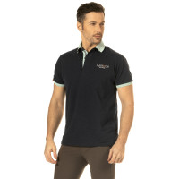 Polo da uomo Pico Flags & Cup Marineblauw