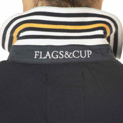 Polo da uomo Pico Flags & Cup Marineblauw Polo da uomo Pico Flags & Cup Marineblauw