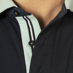 Kinderpolo Pico Flags & Cup Marineblauw