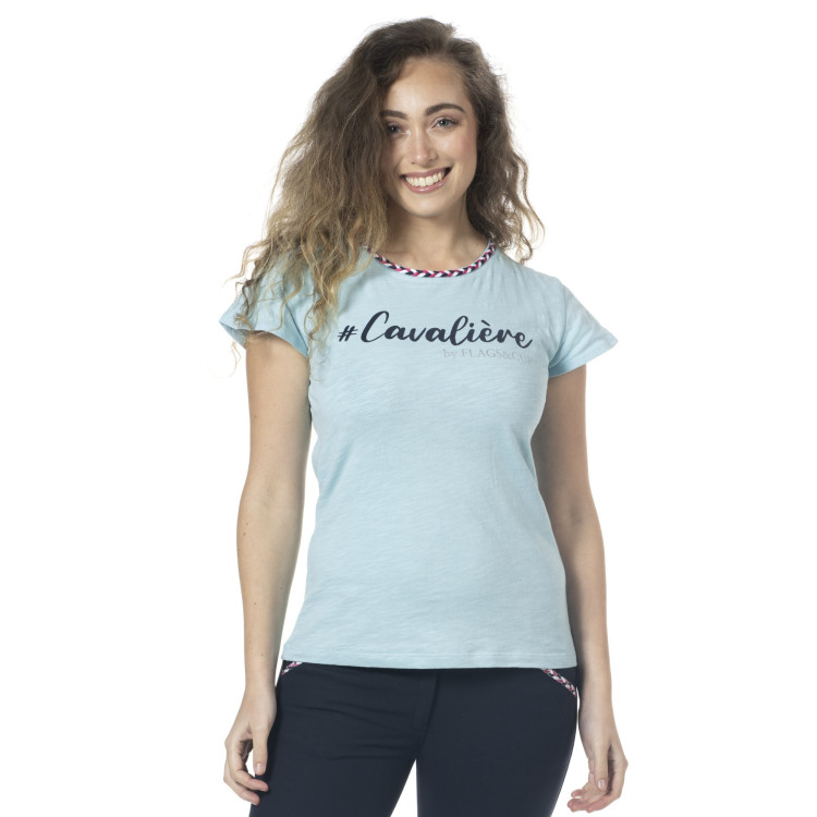 Dames T-shirt Goya Flags & Cup