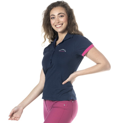 Polo femme Catamarca Flags & Cup Bleu marine
