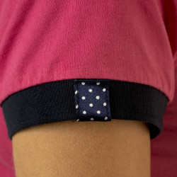 Damespolo Catamarca Flags & Cup Fuchsia Roze