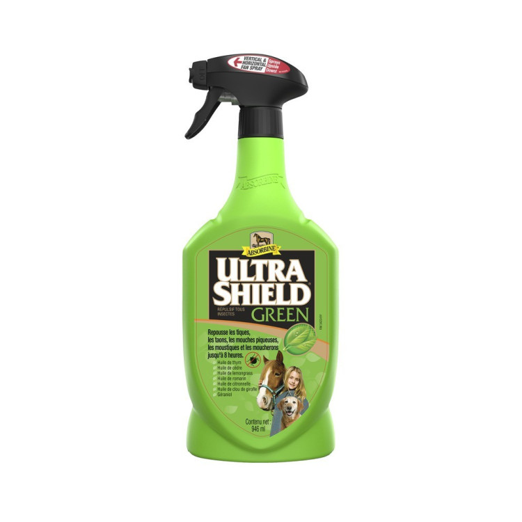 Absorbine Ultrashield Green insectenwerend middel Absorbine Ultrashield Green insectenwerend middel