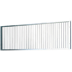 Scheidingsrooster voor box 4 m voor gemetselde onderbouw La Gée Scheidingsrooster voor box 4 m voor gemetselde onderbouw La Gée