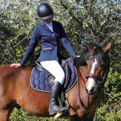 Damen-Turnierjacke Cima Flags & Cup Marineblauw