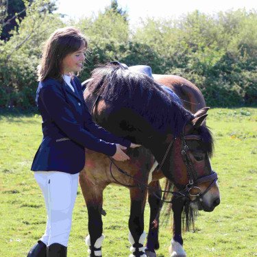 Damen-Turnierjacke Cima Flags & Cup Marineblauw