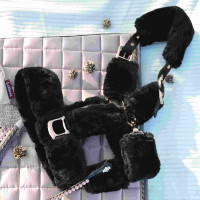 Halster Equithème Teddy roségoud Marineblauw Halster Equithème Teddy roségoud Marineblauw