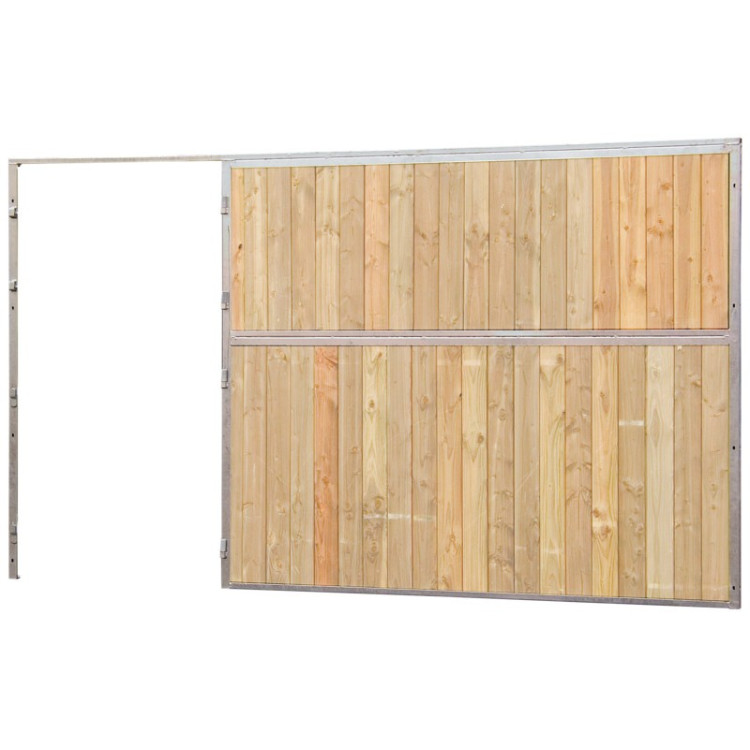 Volledige houten boxgevel 4 m (zonder deur) La Gée