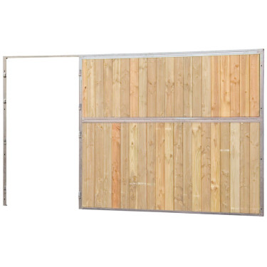 Volledige houten boxgevel 3,5 m (zonder deur) La Gée