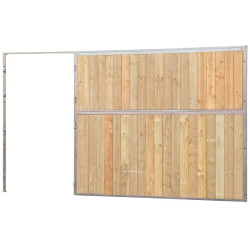 Volledige houten boxgevel 3 m (zonder deur) La Gée