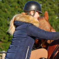 Donsjas Flags & Cup Dames Wasilla Marineblauw Donsjas Flags & Cup Dames Wasilla Marineblauw