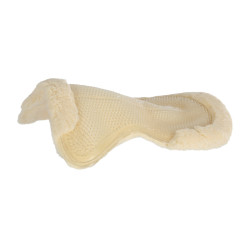 Amortisseur Acavallo Classic Gel en schapenvacht Transparant / natuurlijk