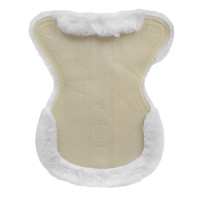 Amortisseur Acavallo Classic Gel en schapenvacht Transparant / wit