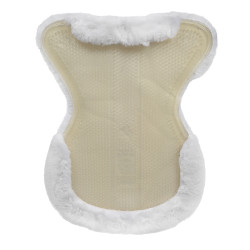 Amortisseur Acavallo Classic Gel en schapenvacht Transparant / wit