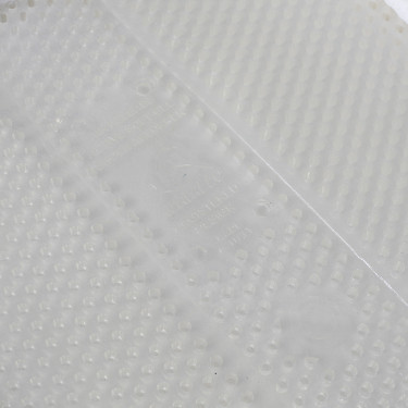 Amortisseur Acavallo Classic Gel en schapenvacht Transparant / wit