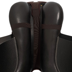 Zadelhoes Acavallo Classic Springen Gel 20mm Dri-Lex Bruin