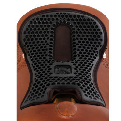 Zadelhoes Acavallo Ortho-Coccyx Western Gel Hexagonal Dri-Lex 20mm Zadelhoes Acavallo Ortho-Coccyx Western Gel Hexagonal Dri-Lex 20mm