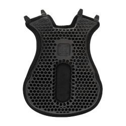 Zadelhoes Acavallo Ortho-Coccyx Western Gel Hexagonal Dri-Lex 20mm Zwart