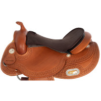 Zadelhoes Acavallo Classic Western Gel Dri-Lex 10mm Bruin