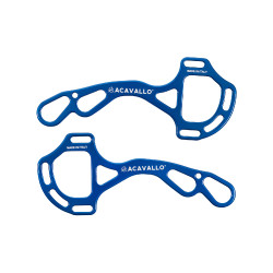 Takjes Hackamore Acavallo Alupro Blauw Takjes Hackamore Acavallo Alupro Blauw