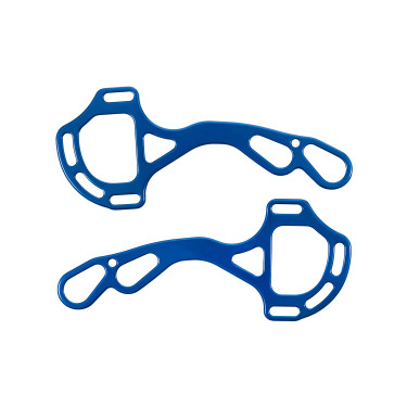 Takjes Hackamore Acavallo Alupro Blauw Takjes Hackamore Acavallo Alupro Blauw