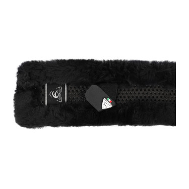 Acavallo Classic Korte Singelhoes Gel & Wol Zwart
