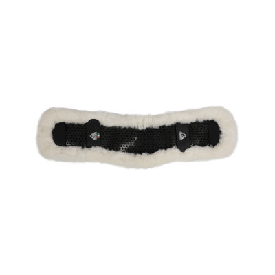 Acavallo Anatomische Korte Singelhoes Gel & Wol Wit